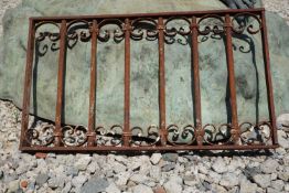 Fences in wrought iron H47x76