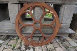Window in cast iron diameter 70 cm