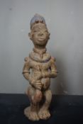 Africa, tribal art, sculpture in wood H49