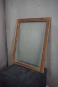 Frame with glass H99X79