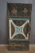 Africa, Tribal Art, Panel / Door in Wood, Ivory Coast, H146X65