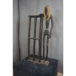 Africa, Rack in wood H118X52