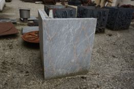 Flower box in marble H32x30x30