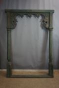 Decorative frame in wood H225x165