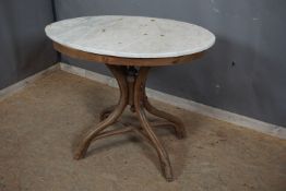 Bistro table, Thonet in H72X55
