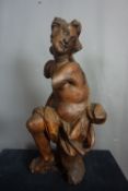 Sculpture in wood 18th H72