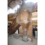 Pulpit in Oak H280x320