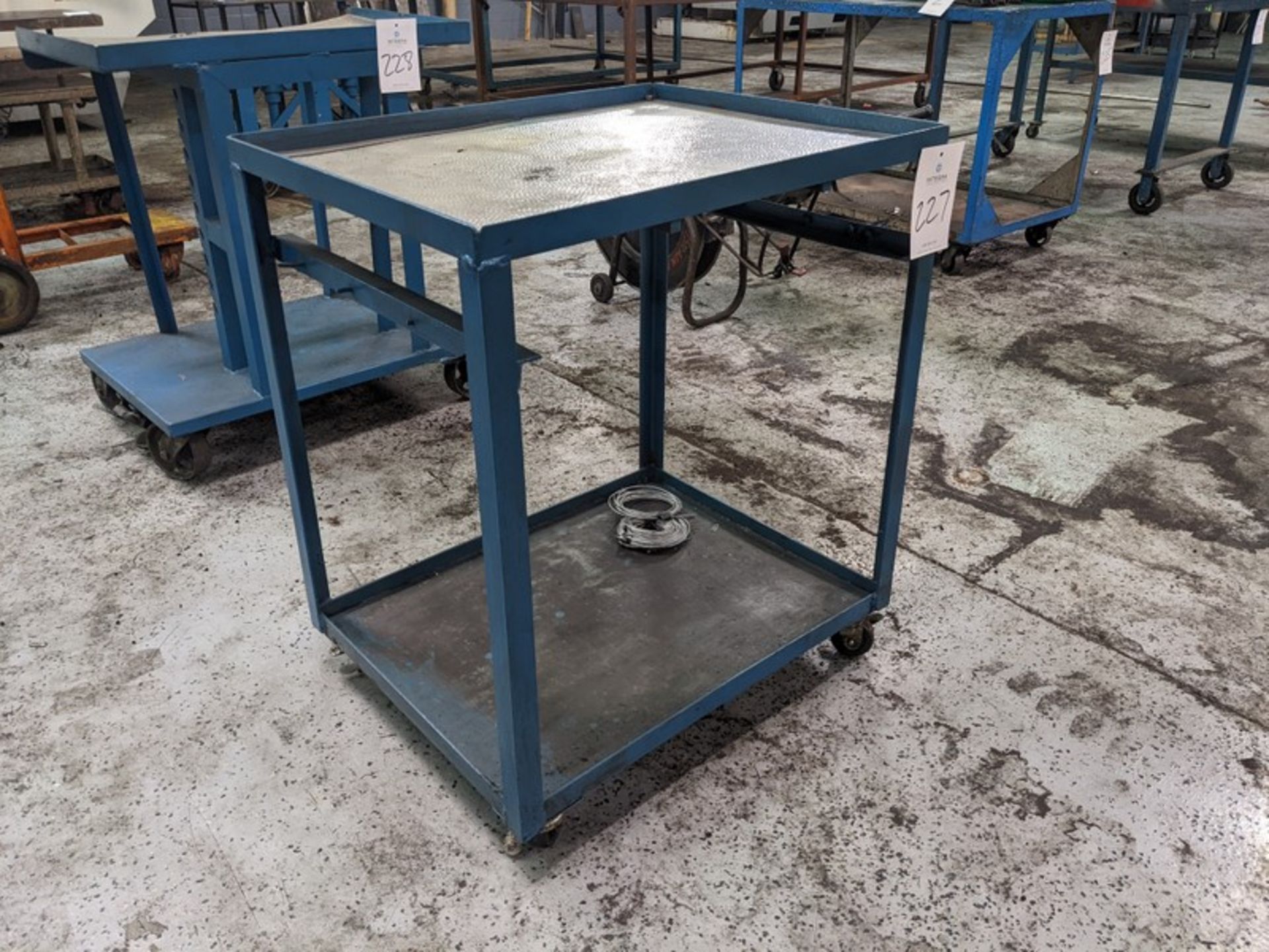 24" x 30" Portable Steel Shop Cart