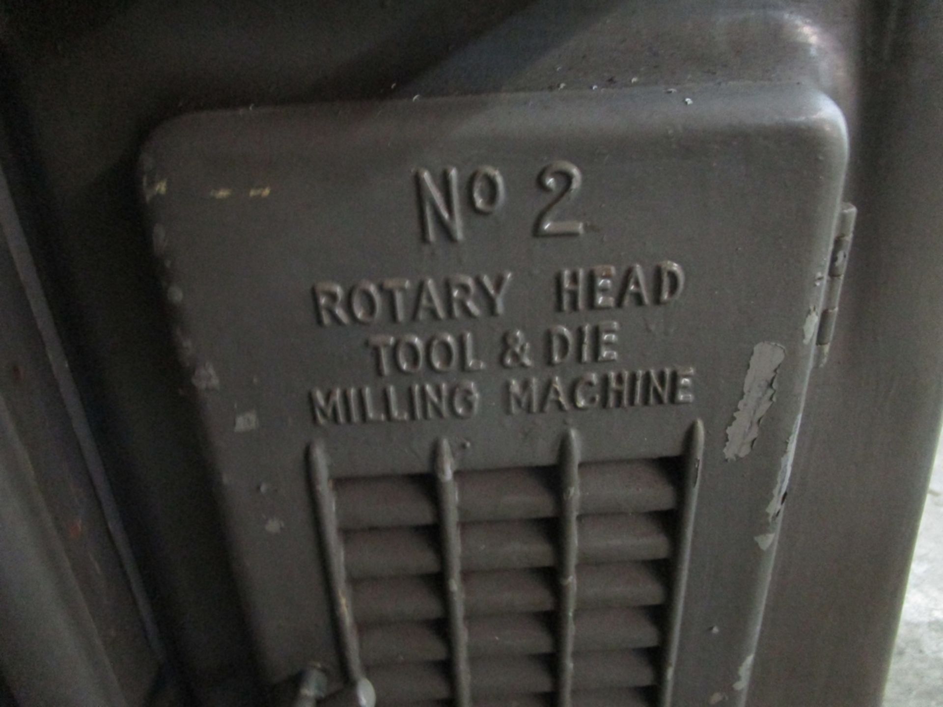 Kearney & Trecker/Milwaukee 2D Rotary Head Tool & Die Milling Machine - Image 3 of 4