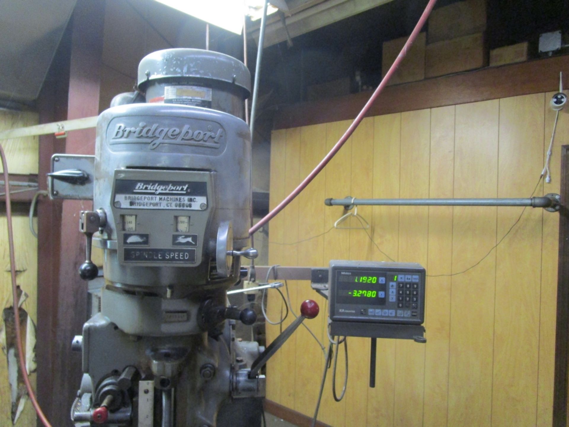 Bridgeport 2-HP Vertical Milling Machine - Image 3 of 6