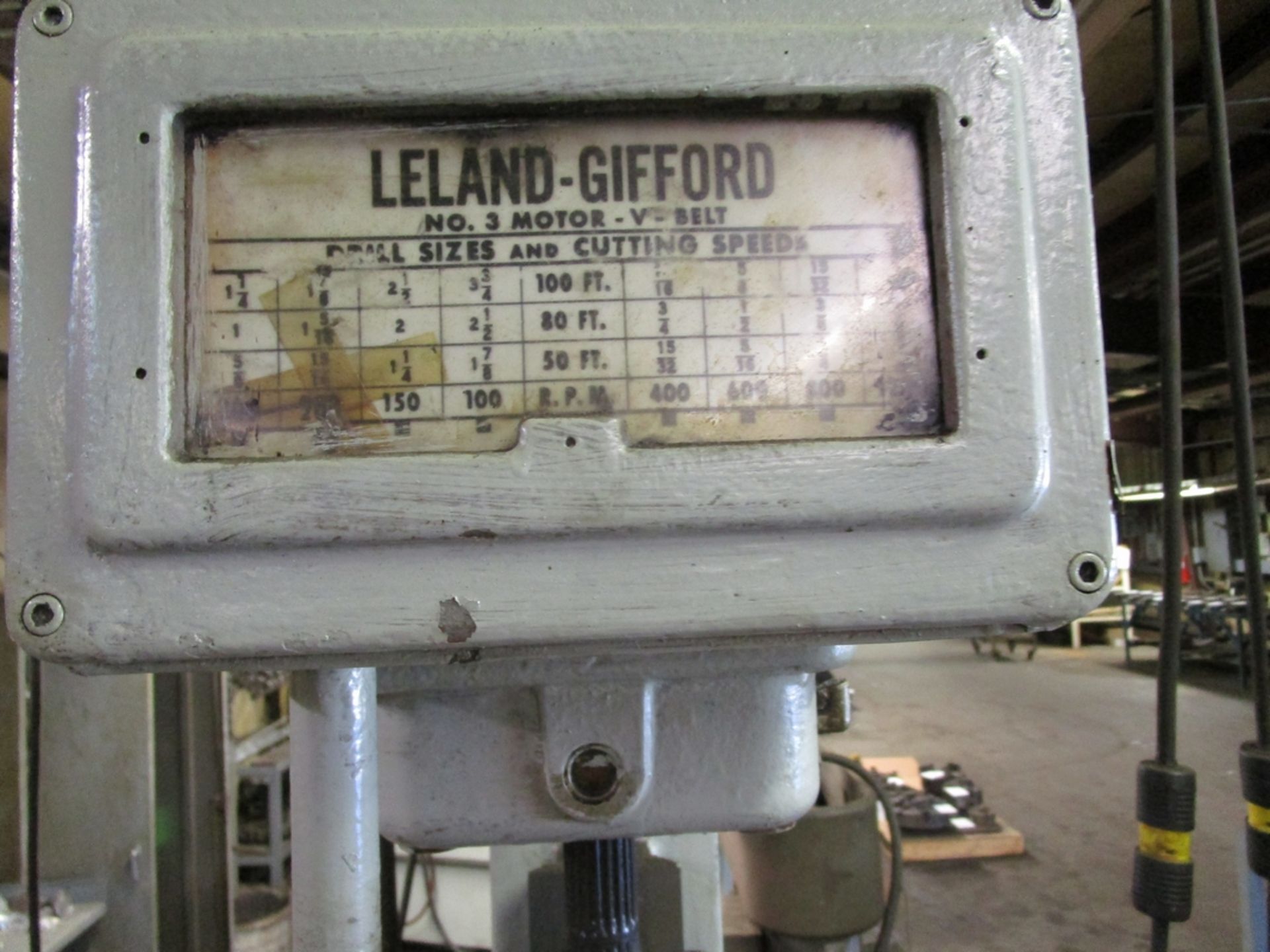 Leland Gifford #3 Drill Press - Image 2 of 5