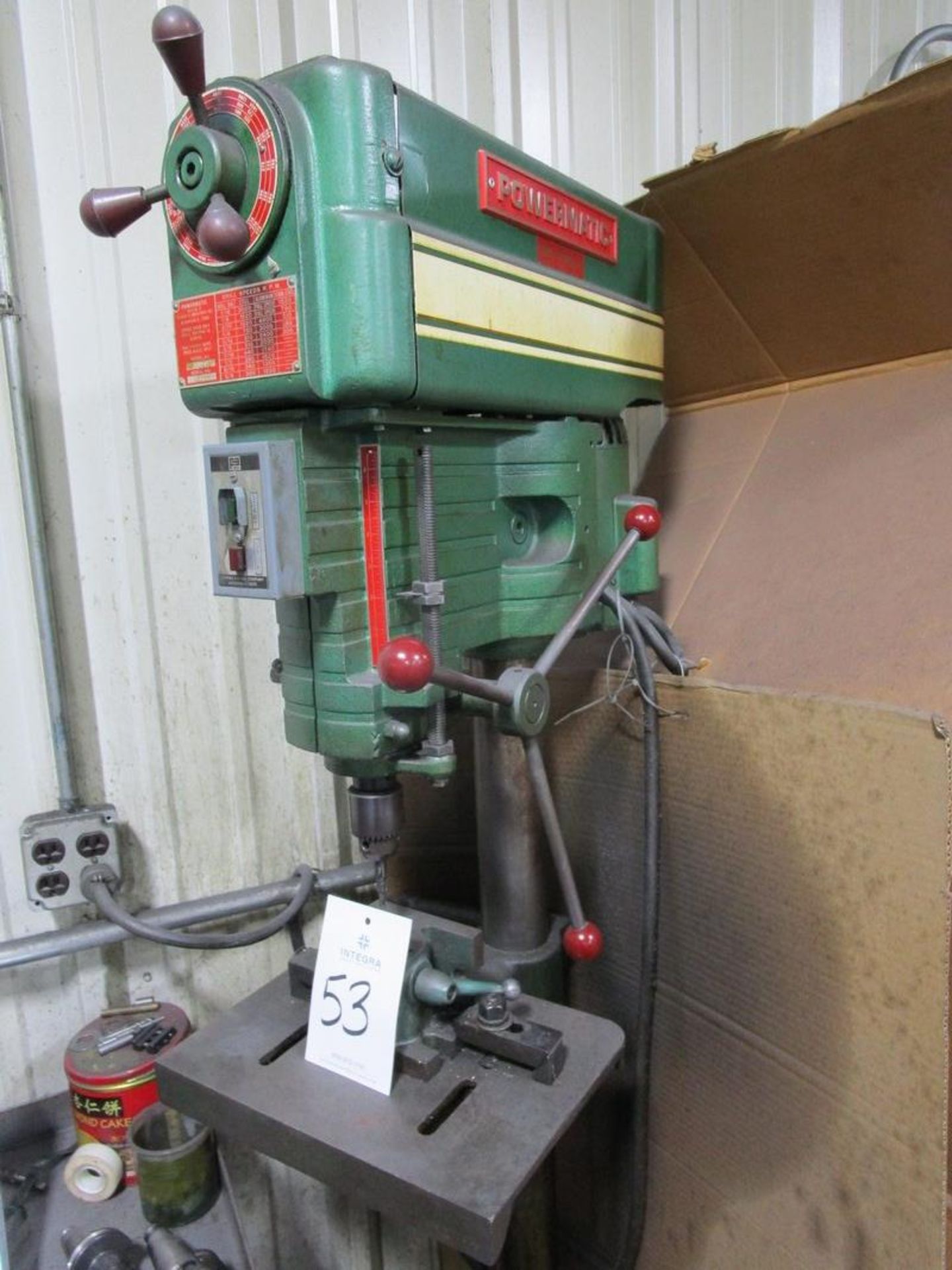 Powermatic 1150 15" Drill Press, S/N 015V873 - Image 2 of 5