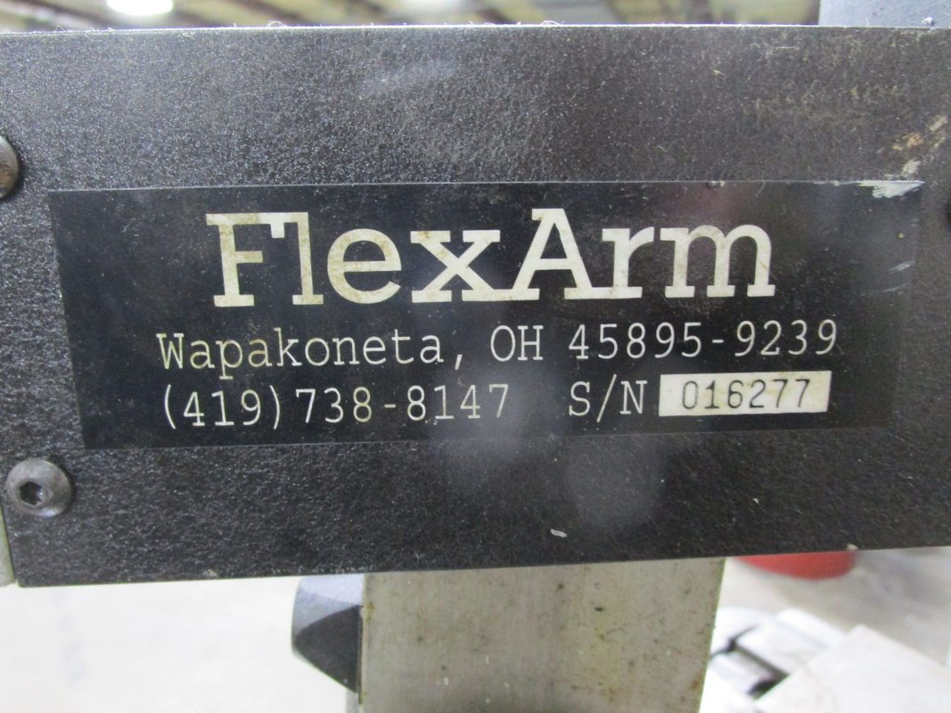 Flex Arm Portable Work Station, S/N 016277 - Image 5 of 5