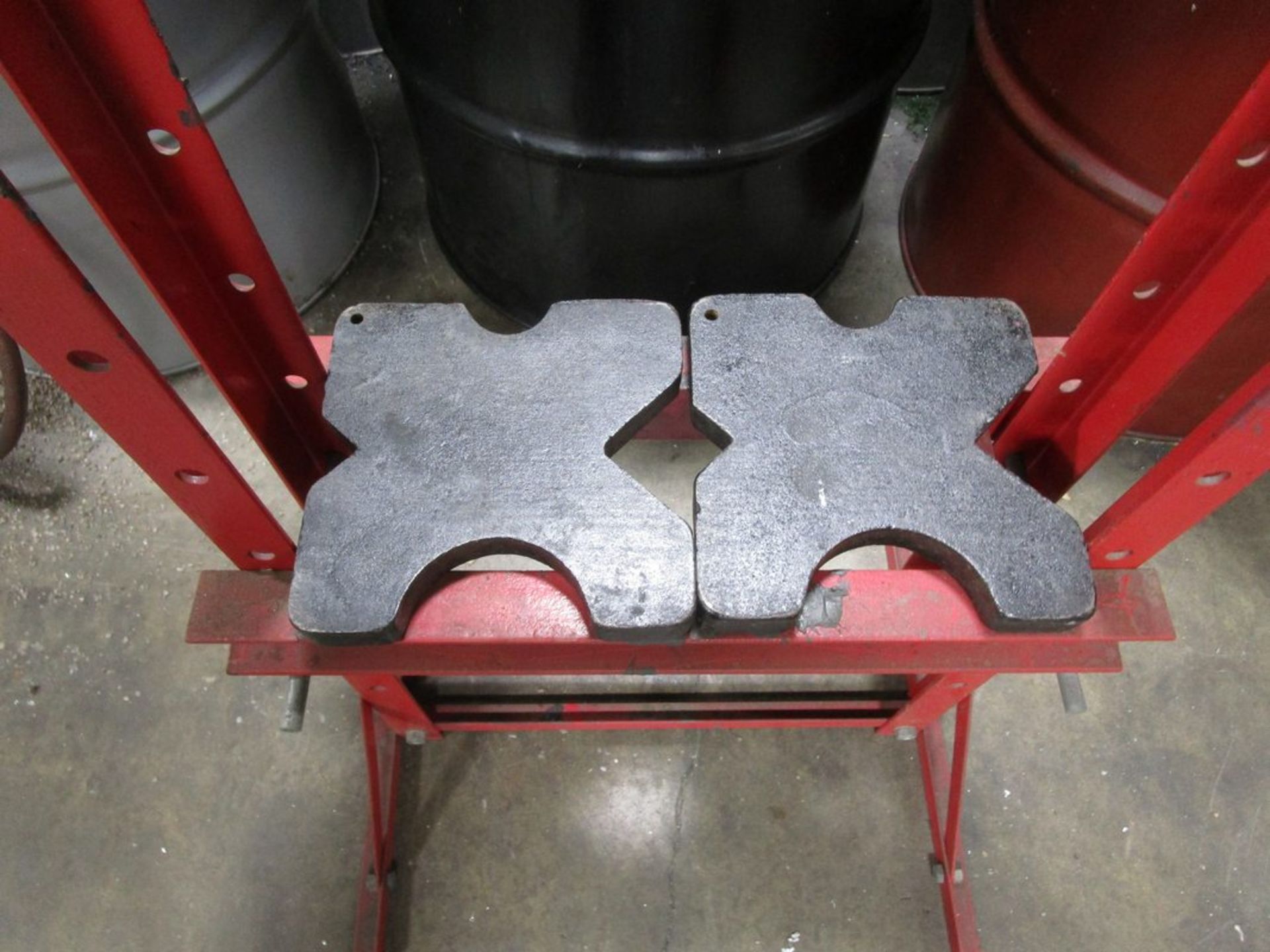 H-Frame Shop Press, 12-Ton, with Anvils - Image 3 of 3