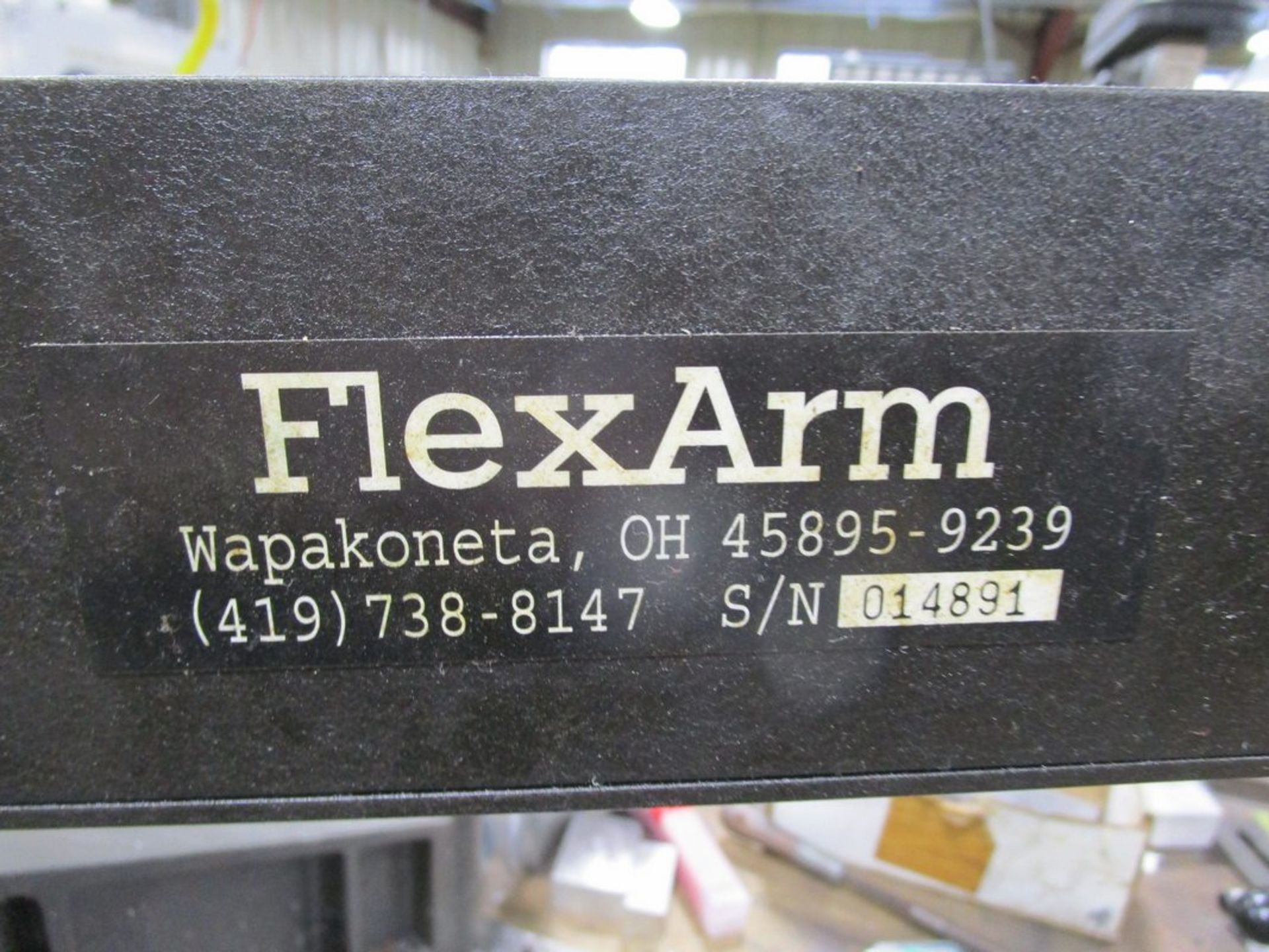 Flex Arm Work Station, S/N 014891 - Image 2 of 4