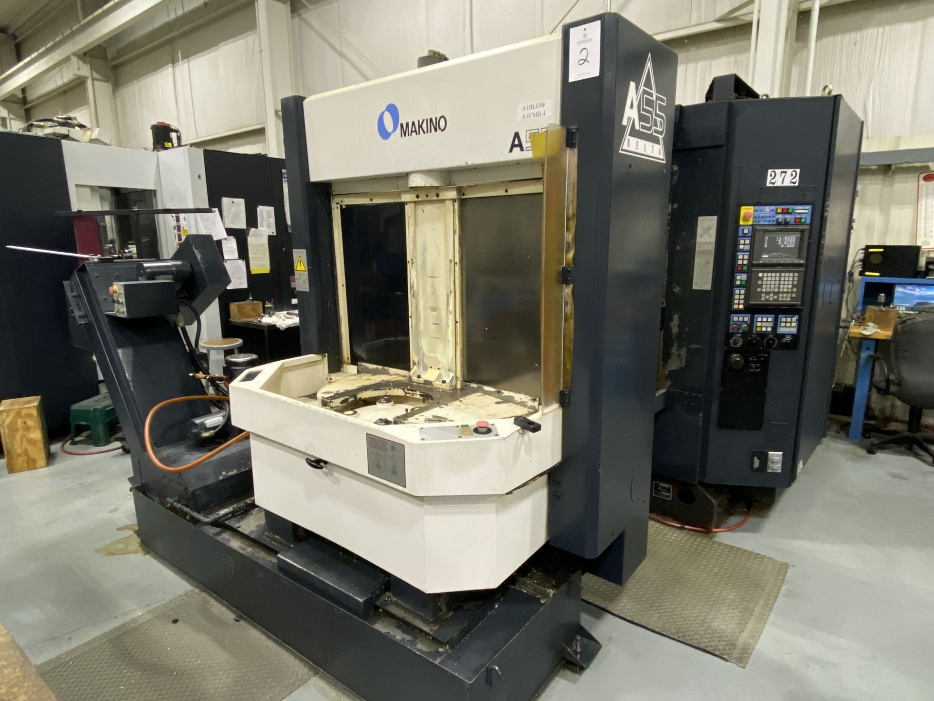 Makino A55 Delta 4-Axis CNC Horizontal Machining Center