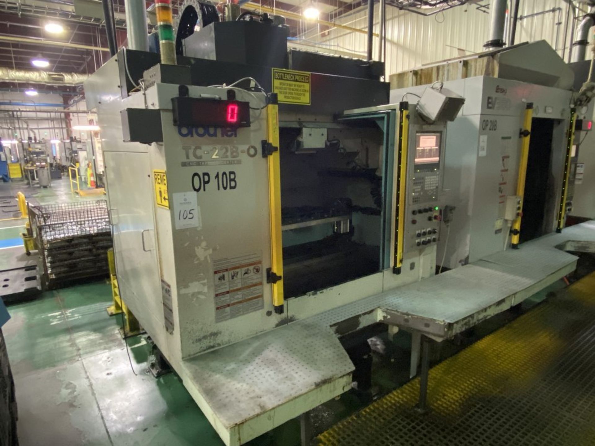 Brother TC-22B-0 4-Axis CNC Tapping Center