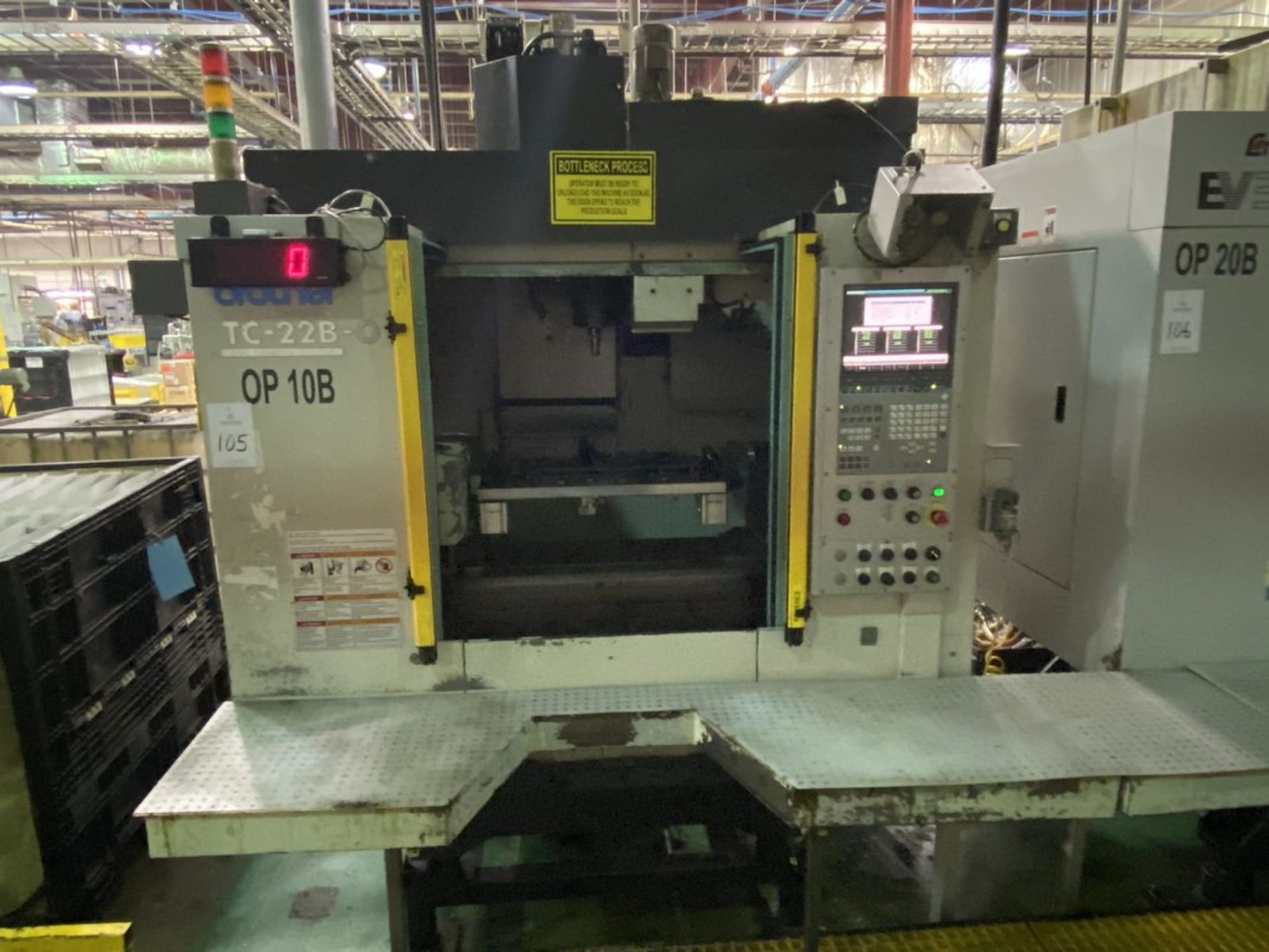 Brother TC-22B-0 4-Axis CNC Tapping Center - Image 3 of 12
