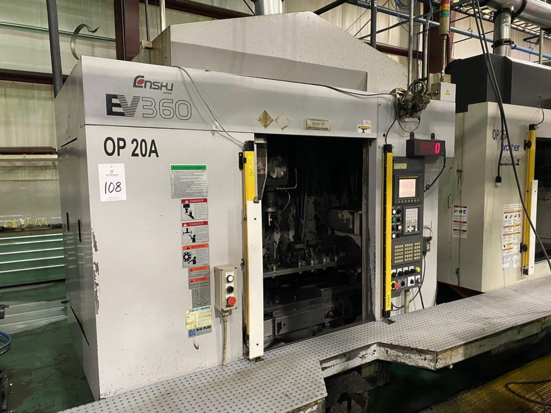 Enshu EV360 4-Axis CNC Vertical Machining Center