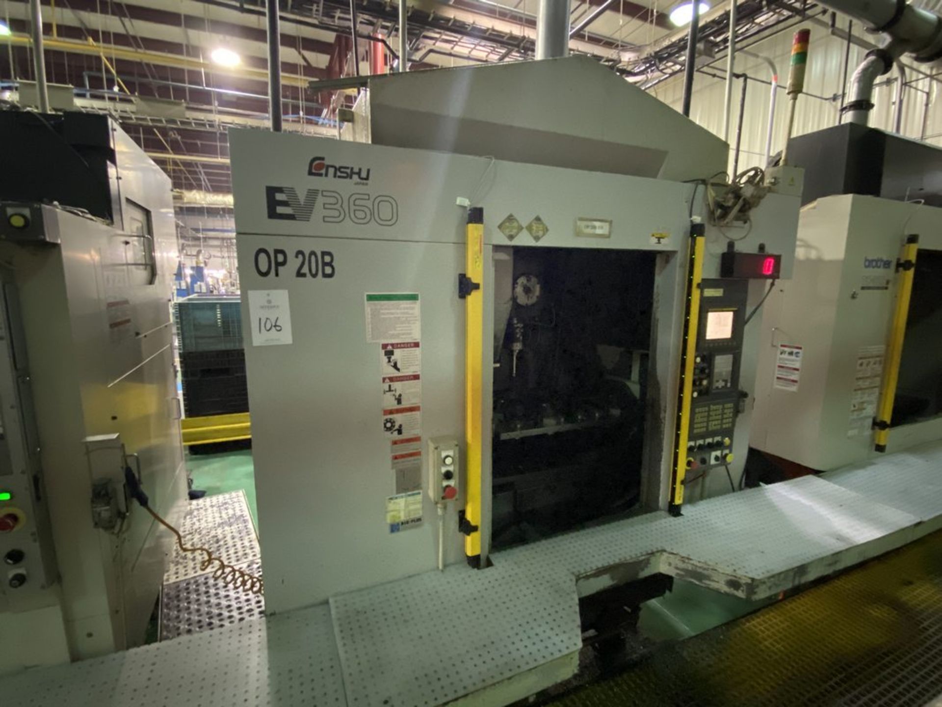 Enshu EV360 4-Axis CNC Vertical Machining Center