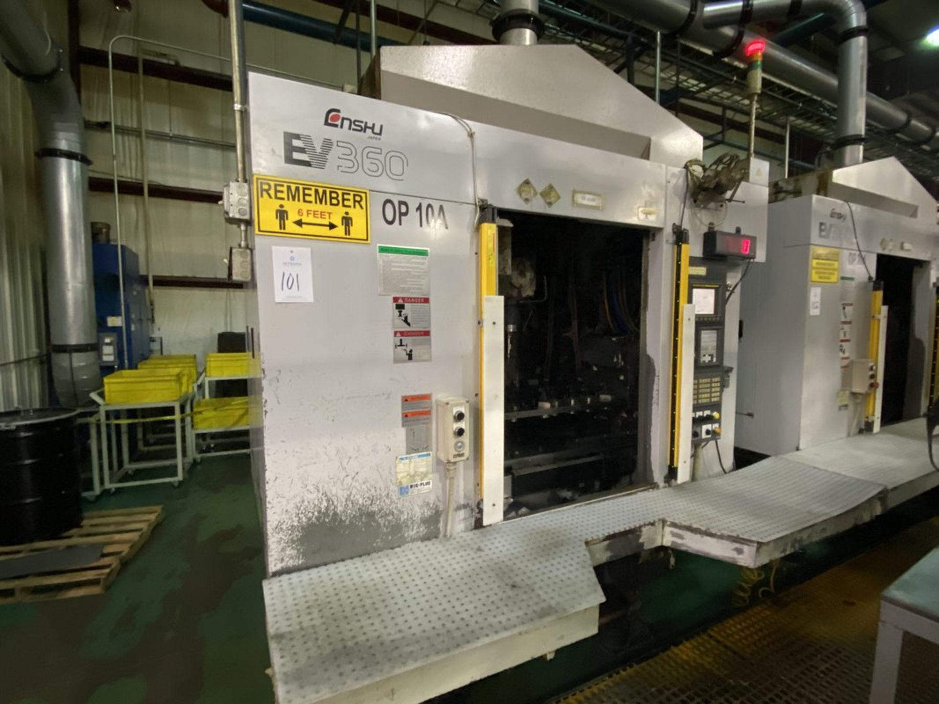 Enshu EV360 4-Axis CNC Vertical Machining Center