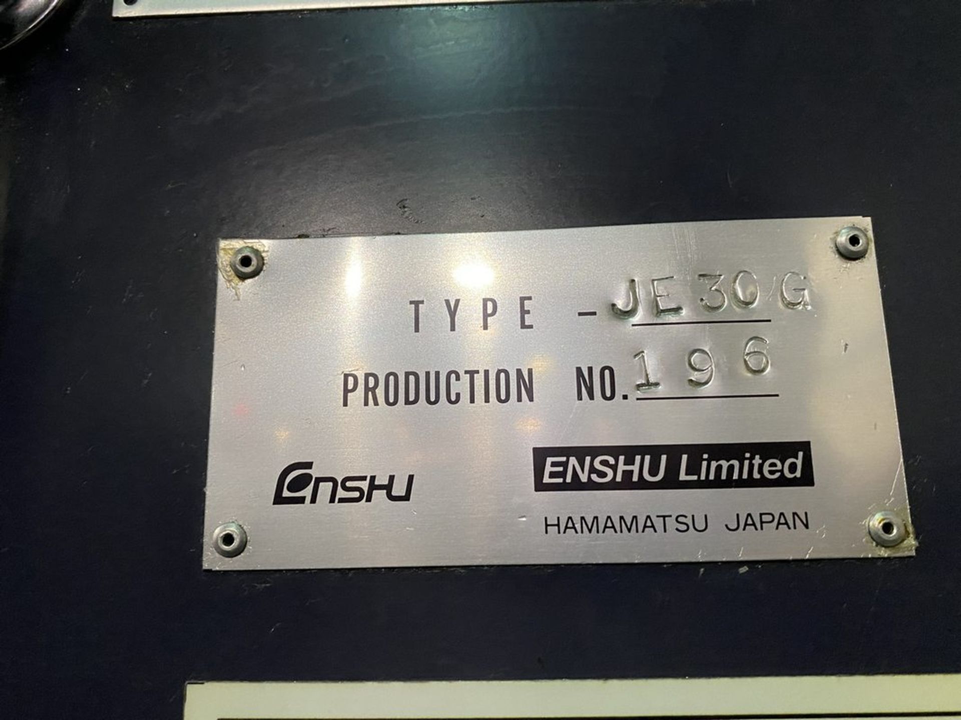 Enshu JE30G 4-Axis CNC Horizontal Machining Center - Image 9 of 10