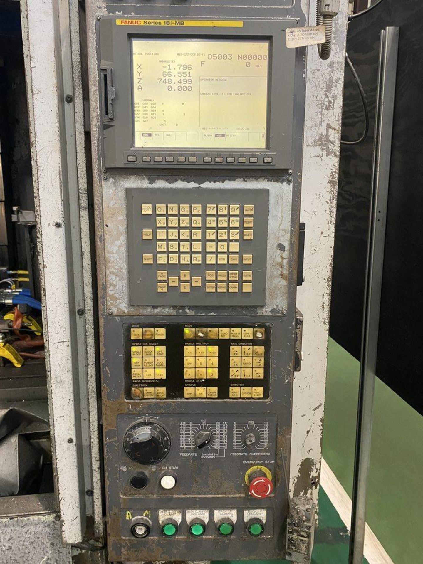 Enshu EV530 CNC Vertical Machining Center - Image 12 of 13