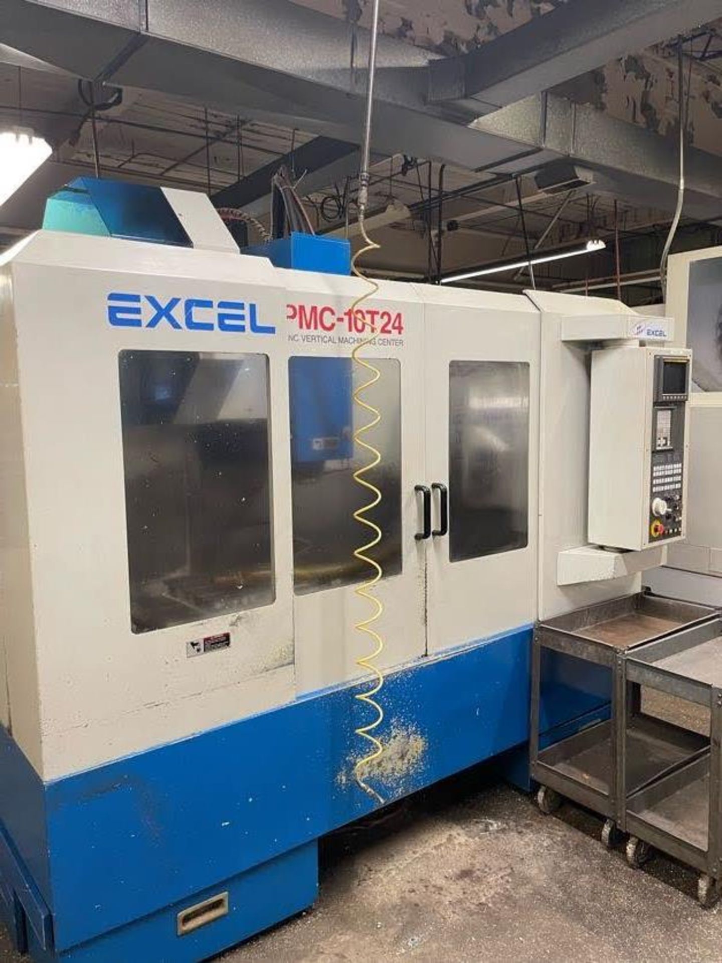 Excel PMC-10T24 CNC Vertical Machining Center, S/N ES10T2130, 2000 - Image 10 of 12