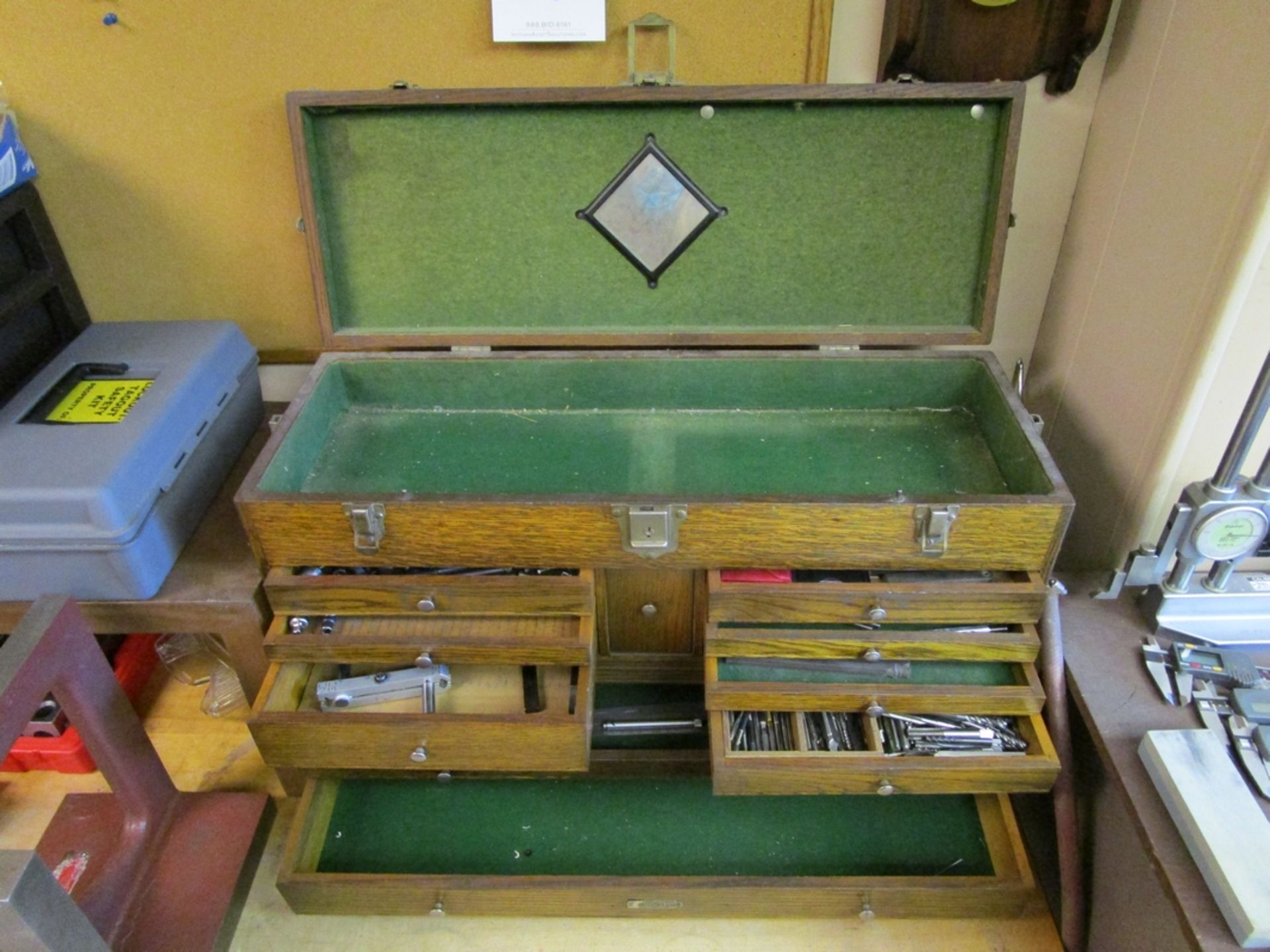 Vintage Girstner 032 Machinist Tool Chest - Image 4 of 4