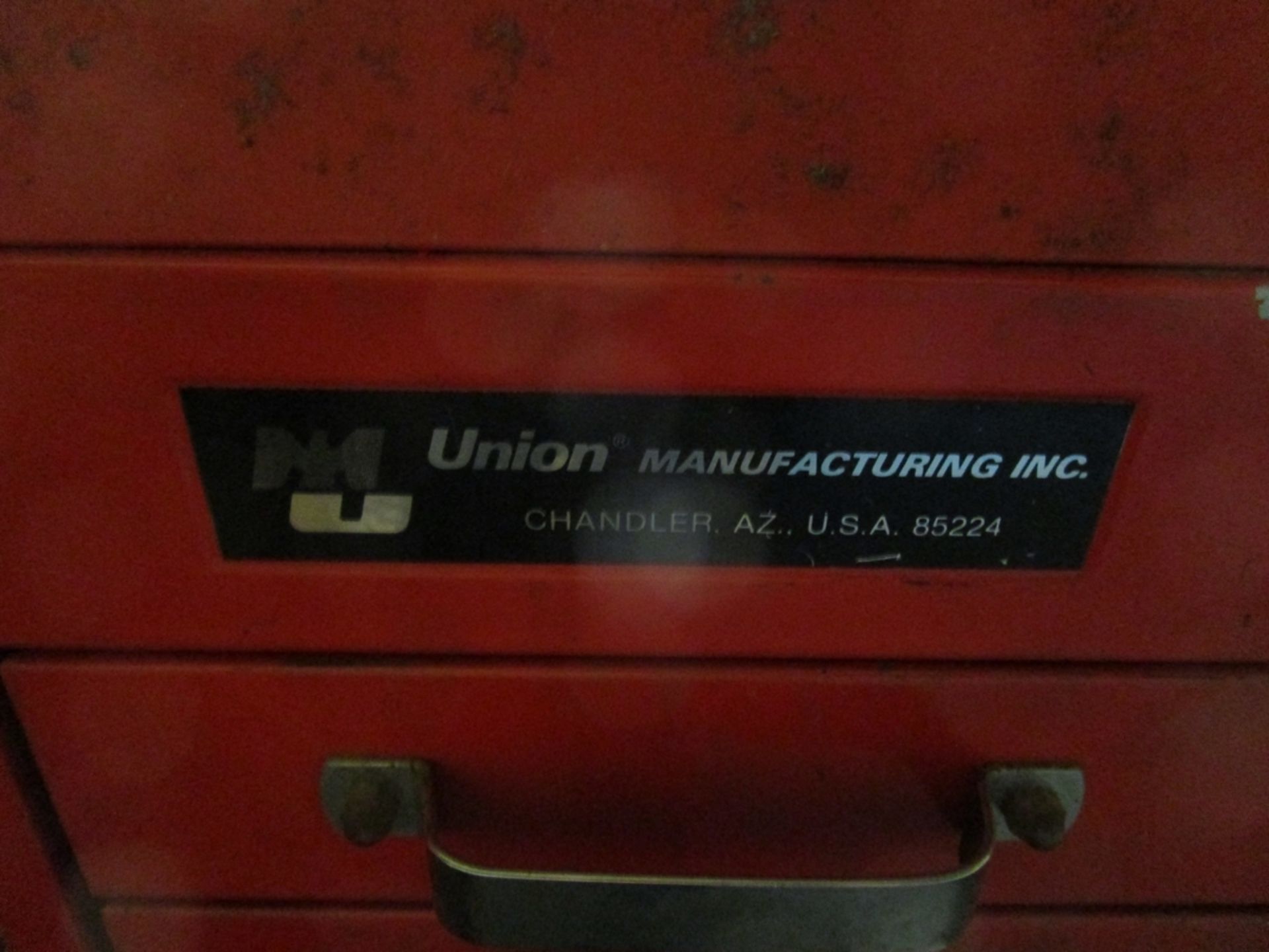 Union Mfg. Rolling Tool Chest with 5-Drawer Upper Chest - Image 2 of 4