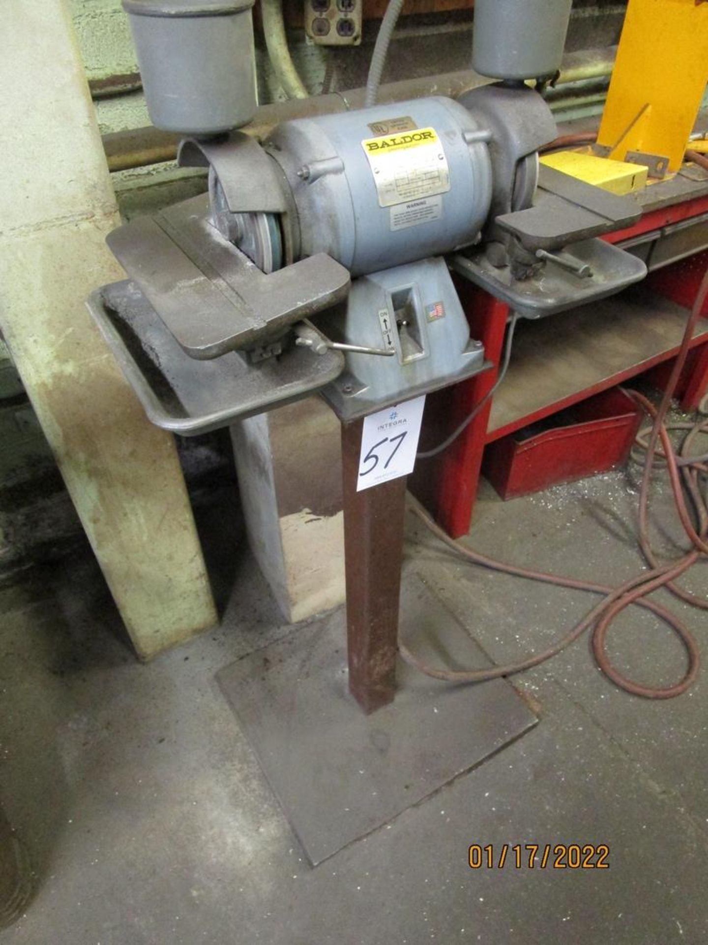 Baldor No. 500 Double End Tool Grinder - Image 2 of 4