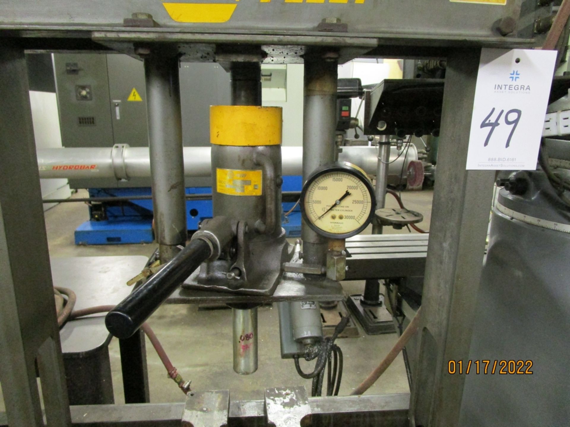 Napa 91-615 15-Ton H-Frame Shop Press - Image 2 of 4