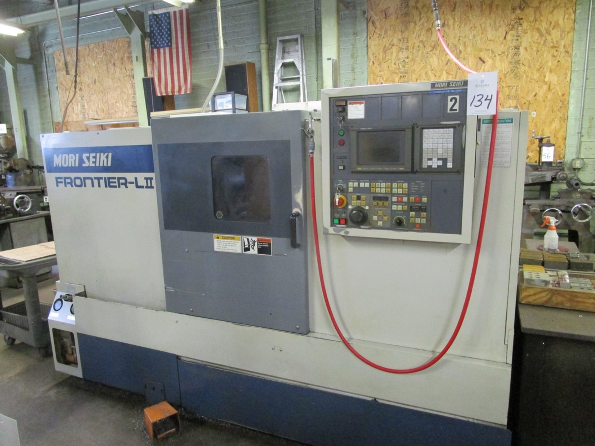 Mori Seiki Frontier LII CNC Lathe, S/N 7692, 1996 - Image 7 of 13