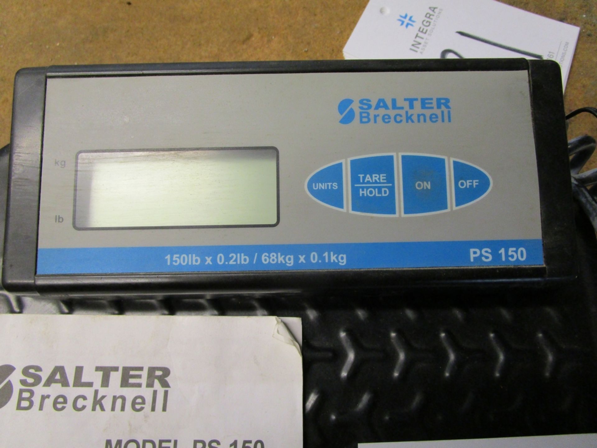 Salter Brecknell PS150 Digital Receiving Scale, 150 Lb. Capacity - Image 2 of 3