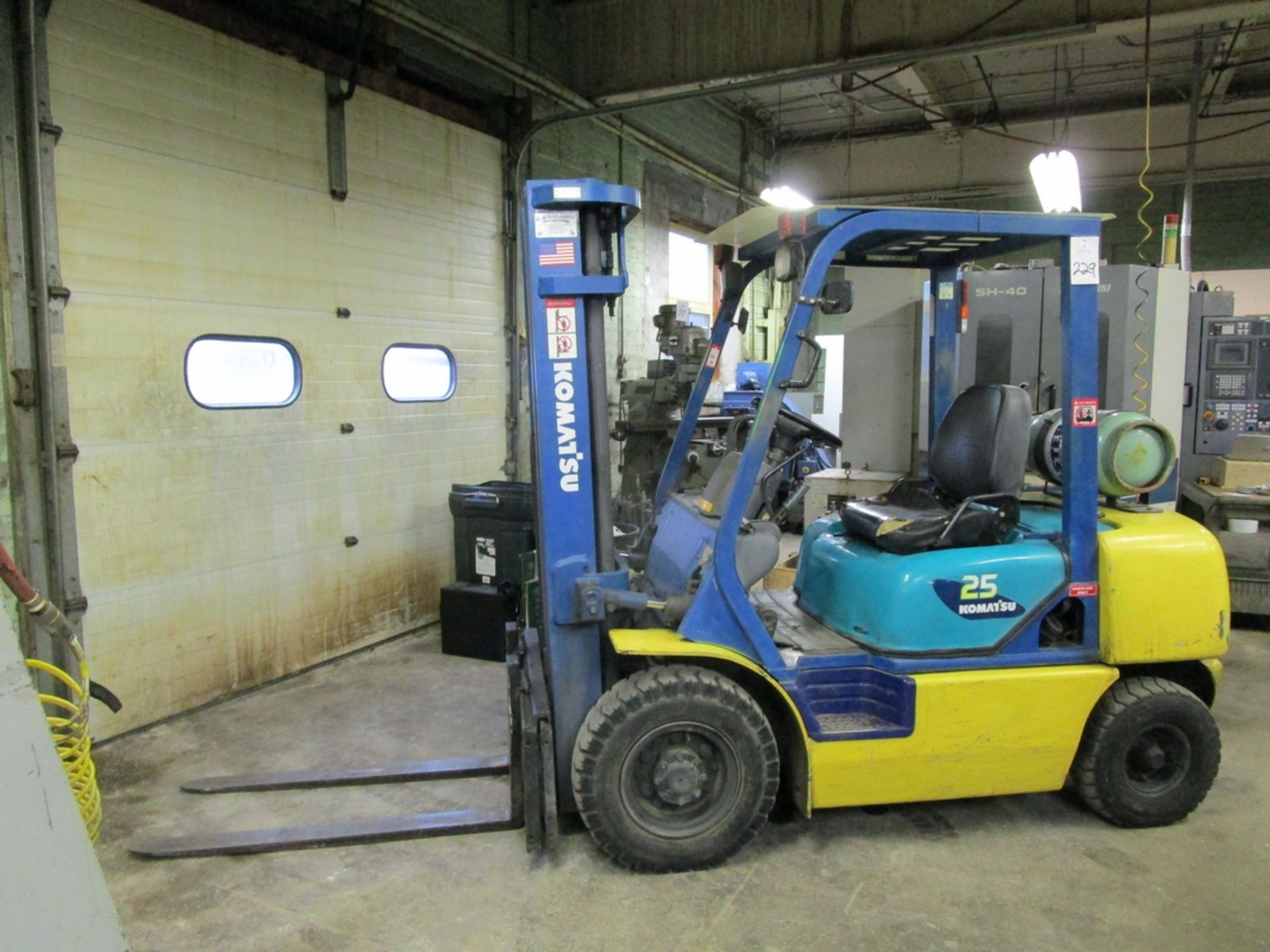 Komatsu FG25T-12 LPG/Gas Forklift Truck, S/N 509530A