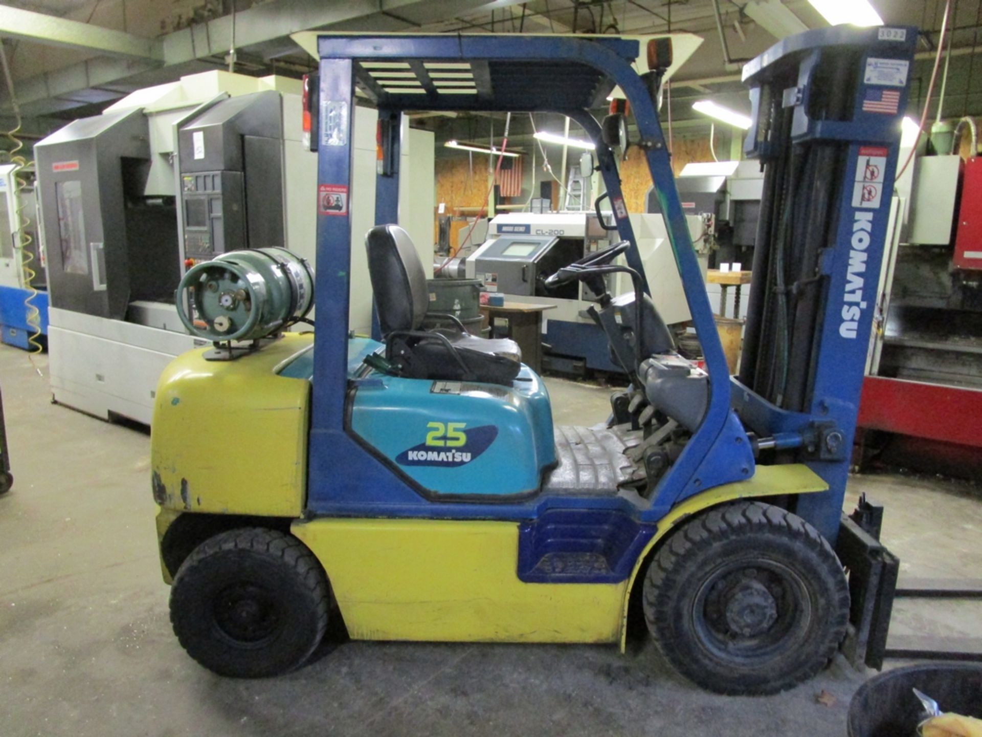 Komatsu FG25T-12 LPG/Gas Forklift Truck, S/N 509530A - Image 12 of 12