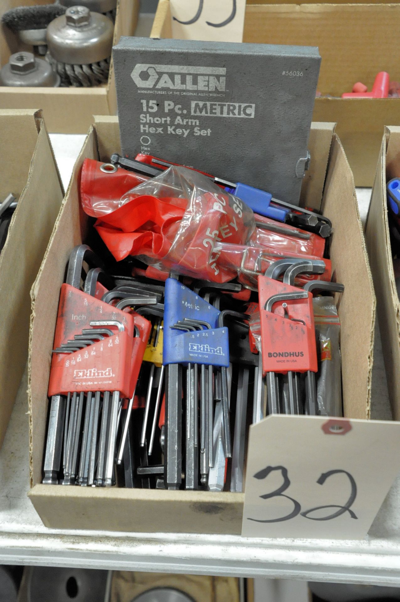 Lot-Allen Wrench Sets