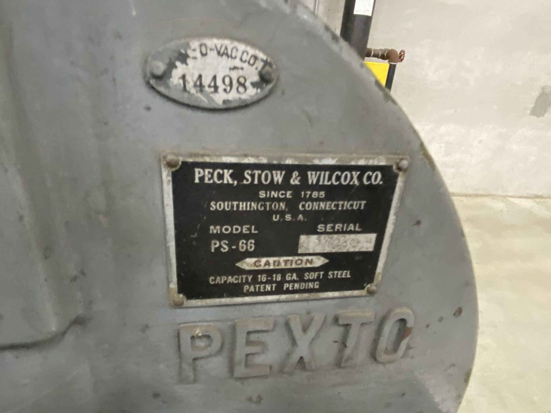 Pexto PS-66 6" x 6" Manual Corner Notcher - Image 3 of 3