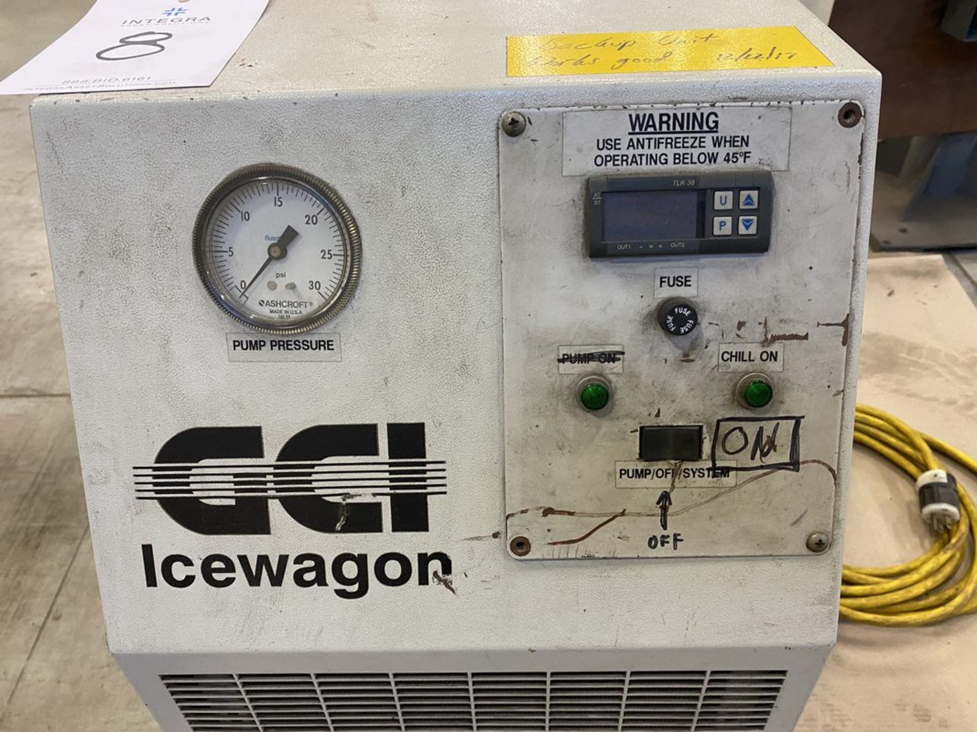 GCI Ice Wagon DA050AC Chiller - Image 3 of 3