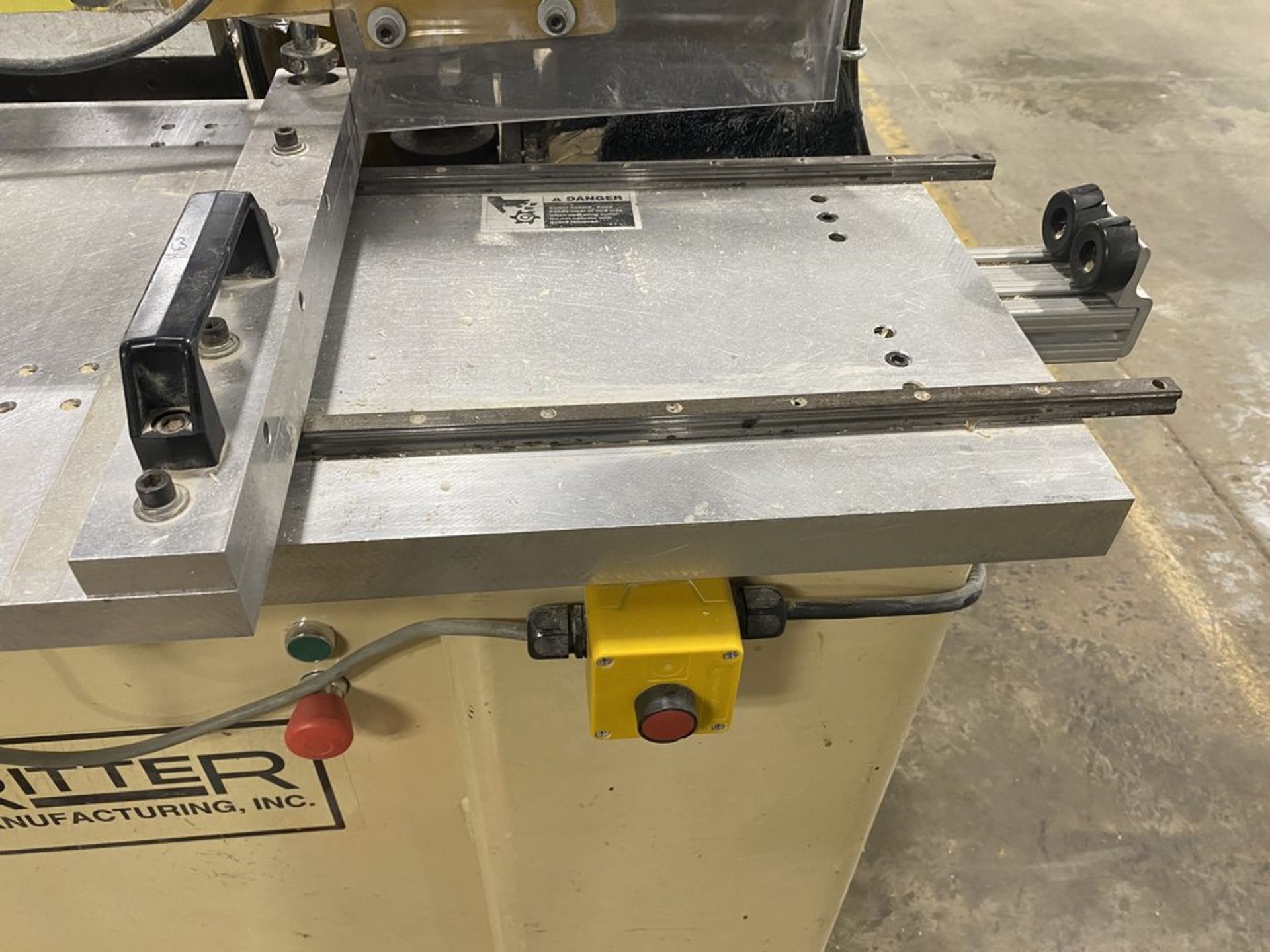 Ritter R20TE Twin Spindle Center Rail Shaper, S/N 1009, 2005 - Image 7 of 9