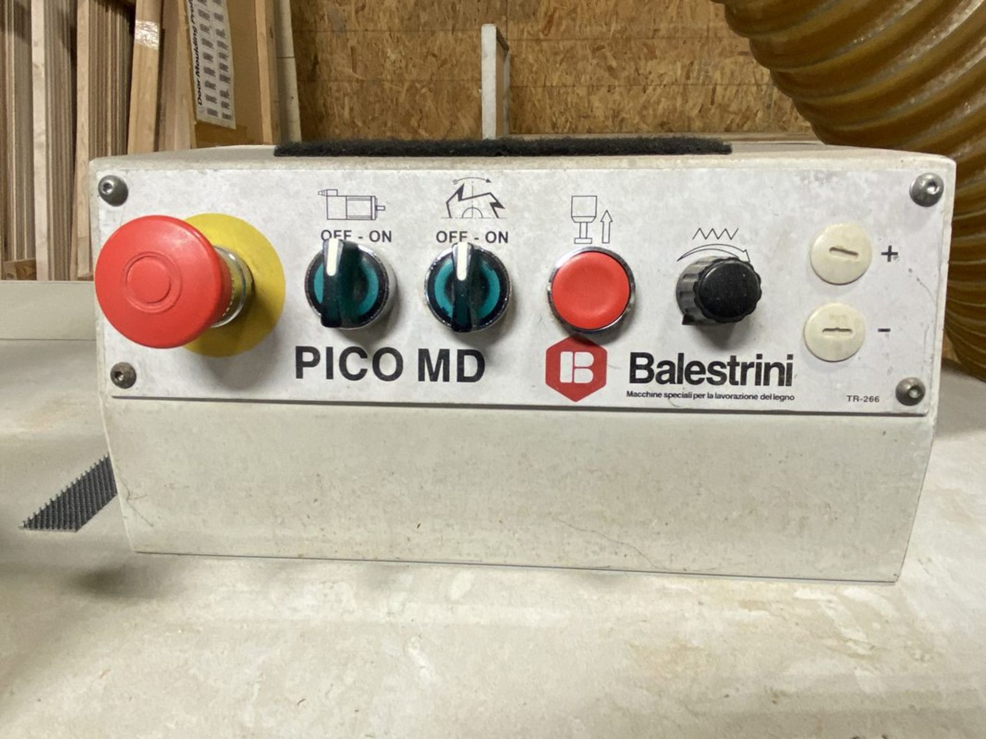 Balestrini Pico MD2 NC Tenoning & Boring/Mortising Machine, S/N AZ270K5, 2010 - Image 5 of 12