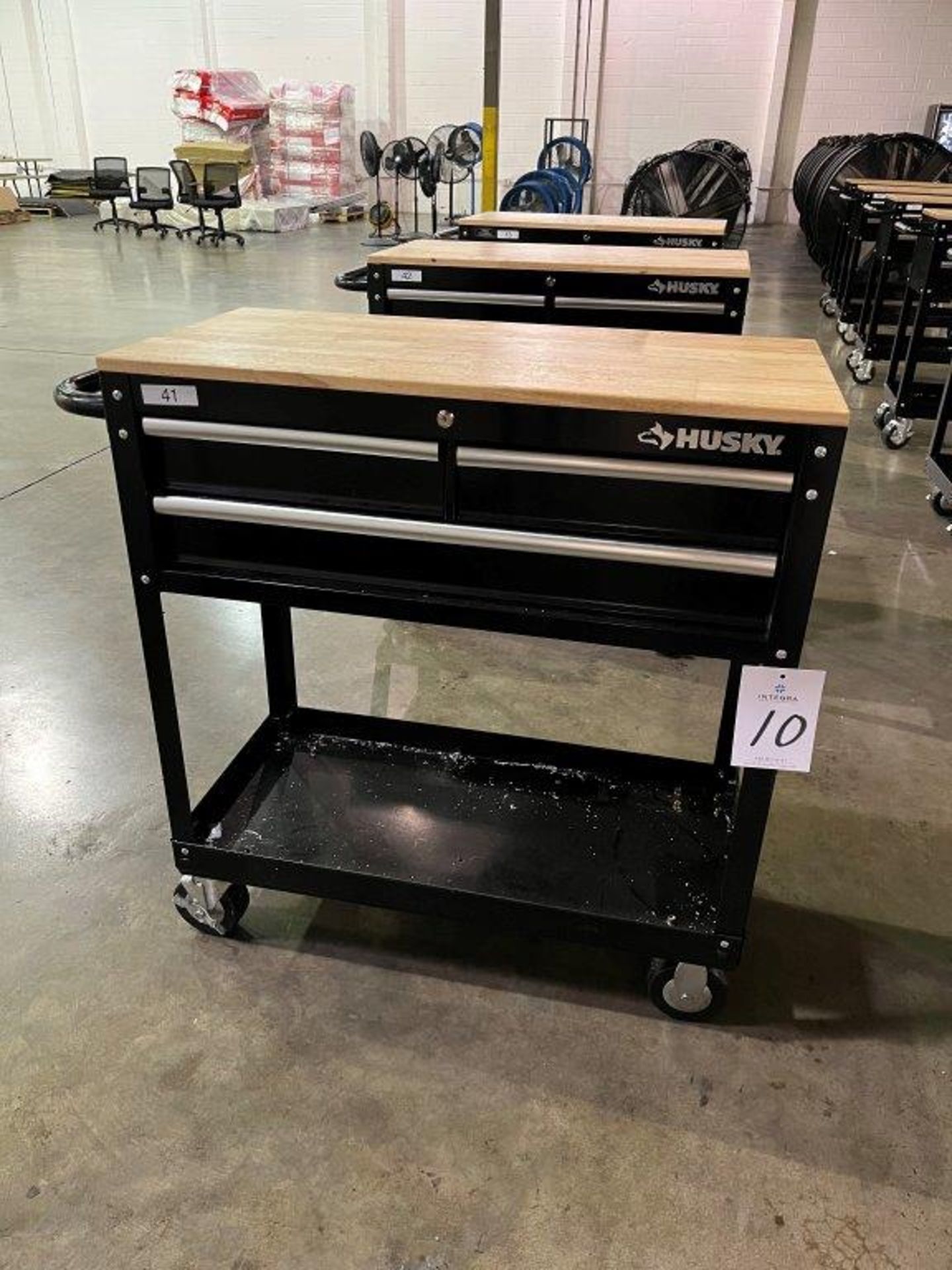 Husky 3-Drawer Tool Cart