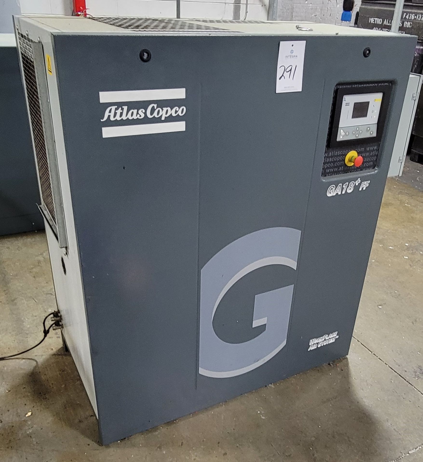 Atlas Copco GA18+FF 25-HP Rotary Screw Air Compressor (Late Delivery) - Image 2 of 4