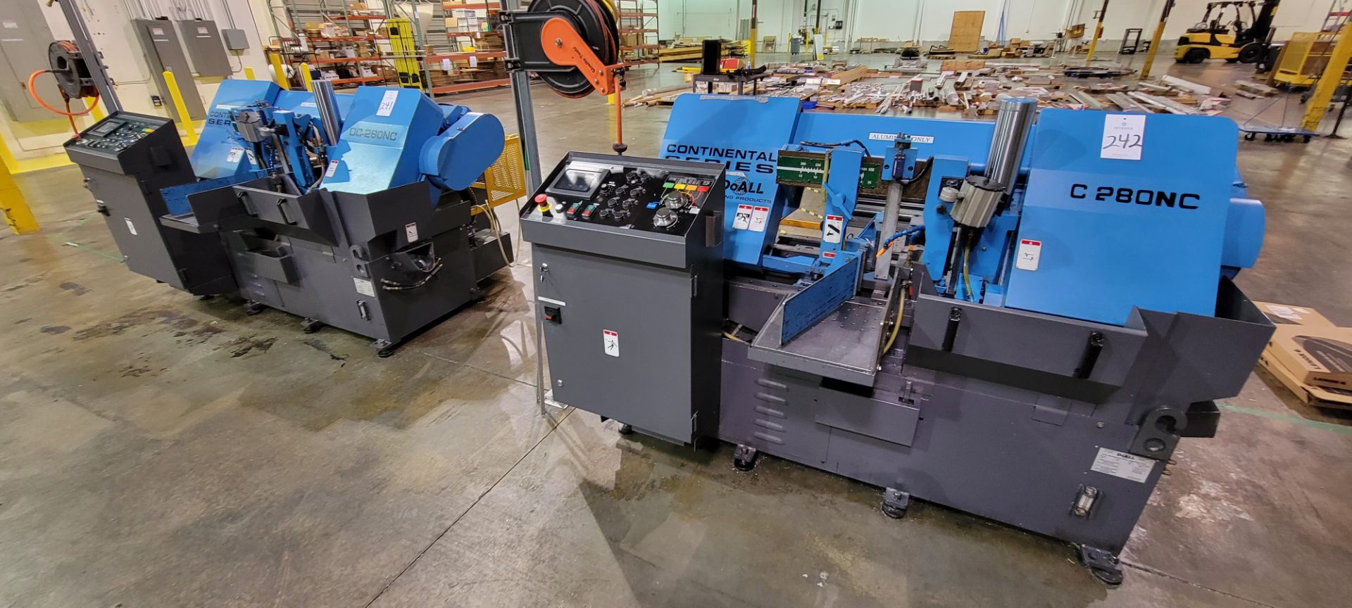 DoAll DC-280NC 11.75" x 11" Fully-Automatic, High-Production Horizontal Band Saw - Image 3 of 10