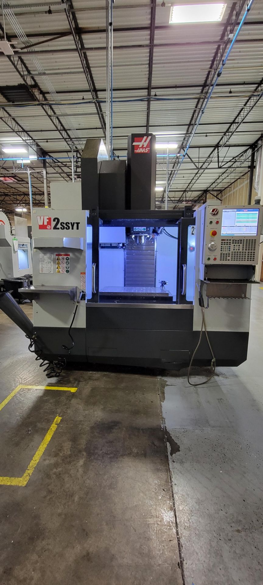 Haas VF-2SSYT 4-Axis CNC Vertical Machining Center - Image 3 of 21