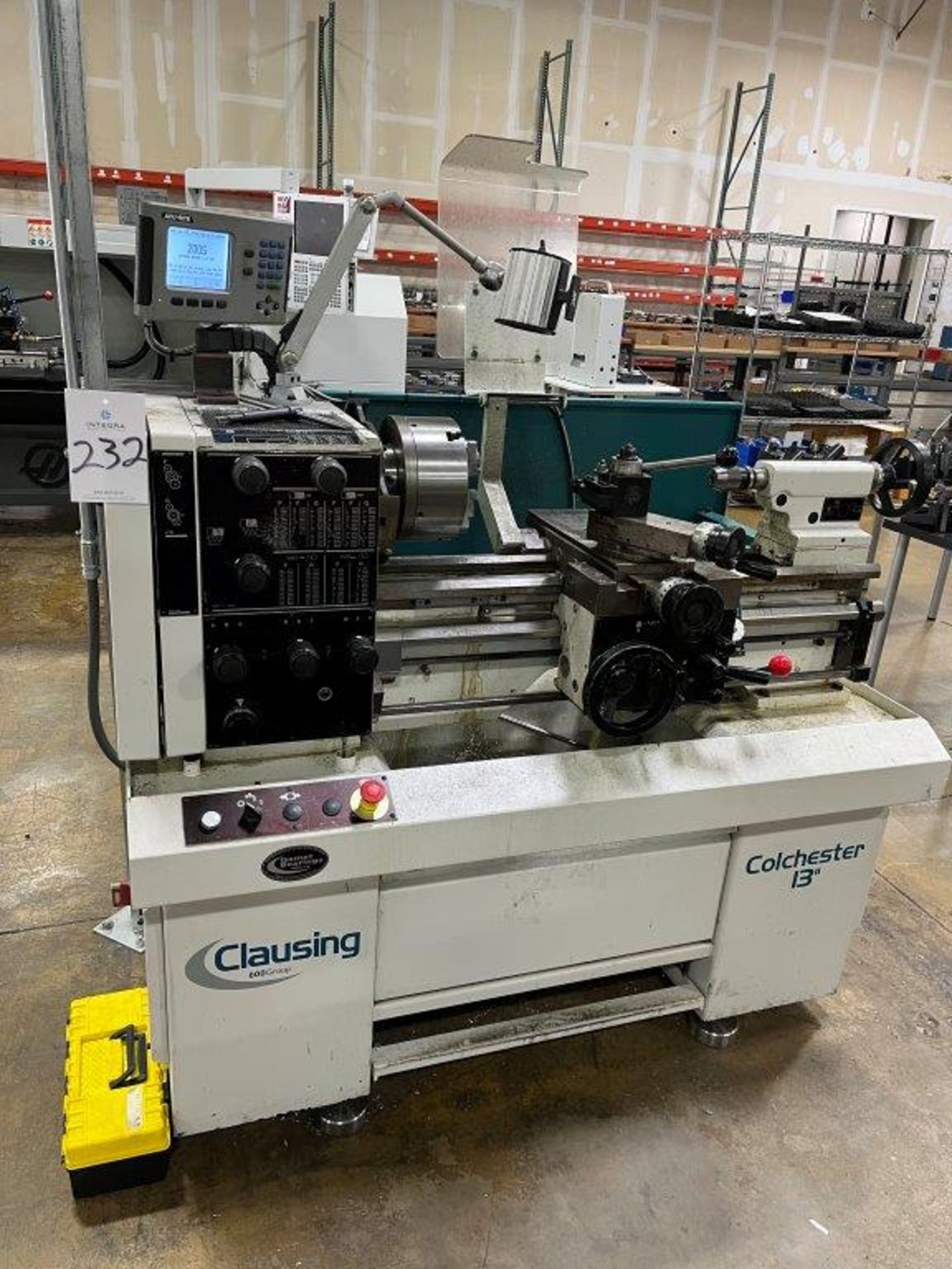 Clausing-Colchester 8026J 13" x 25" Engine Lathe - Image 3 of 9