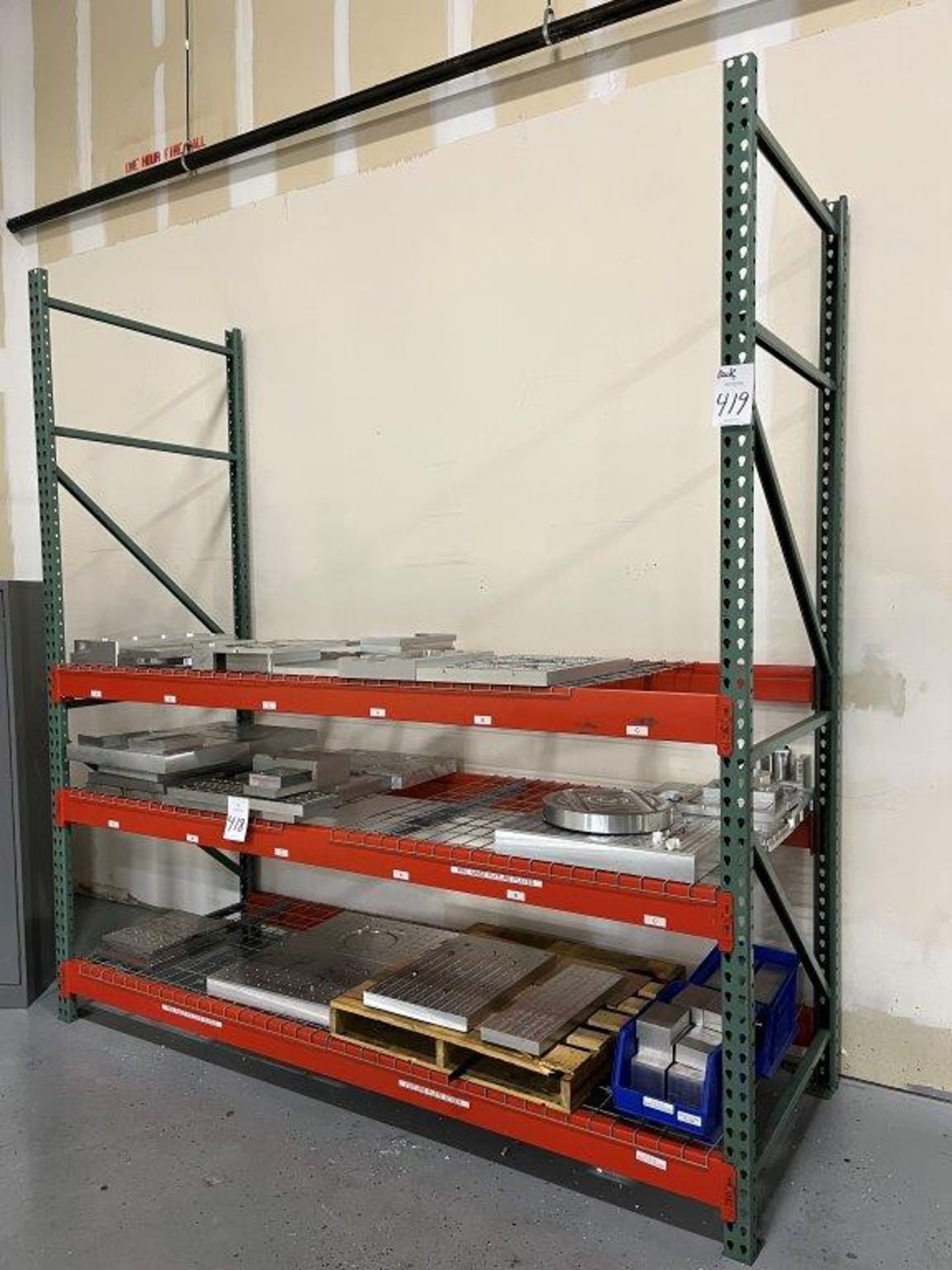 (1) Section Pallet Racking