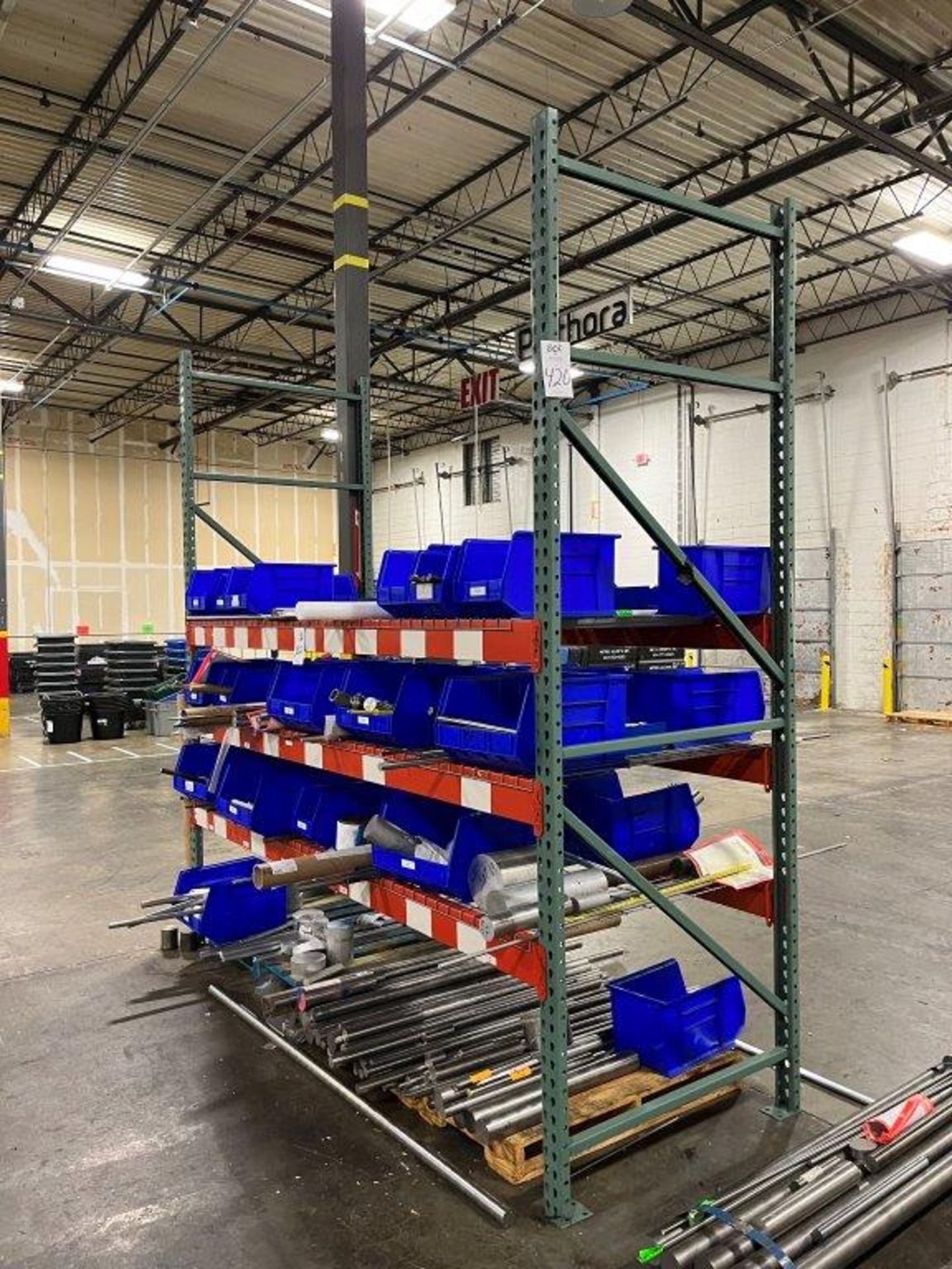 (1) Section Pallet Racking