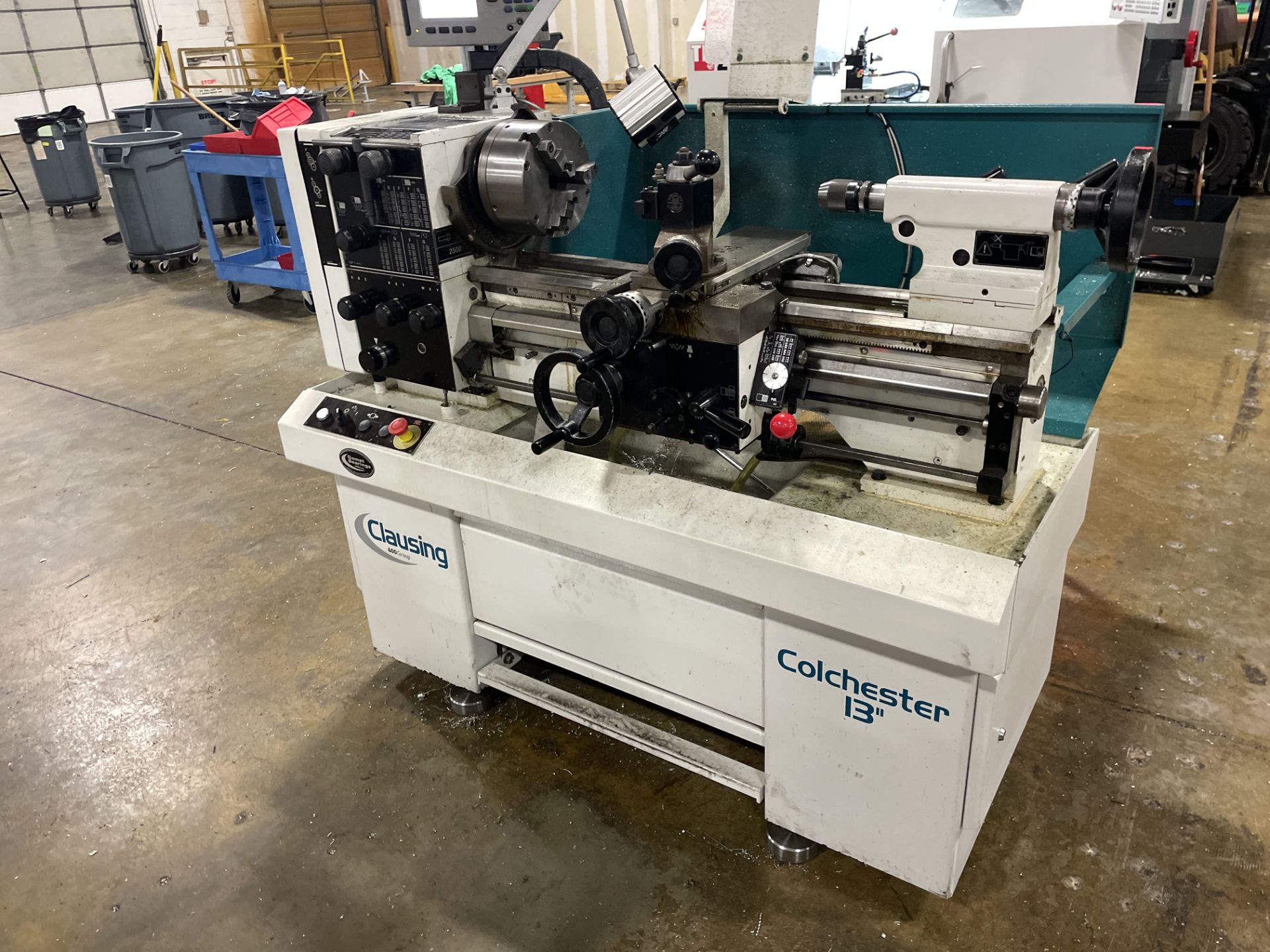 Clausing-Colchester 8026J 13" x 25" Engine Lathe