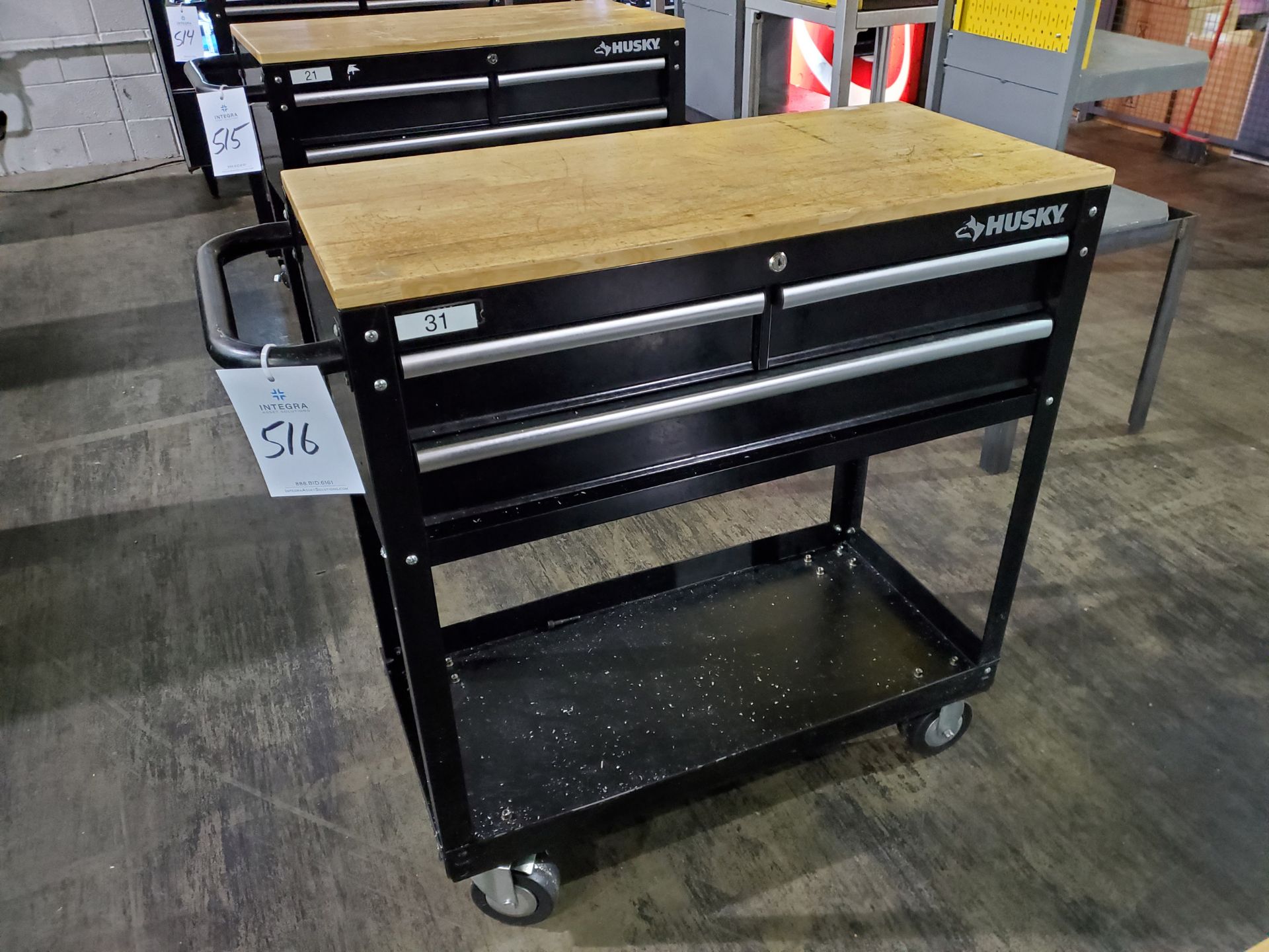 Husky 3-Drawer Tool Cart